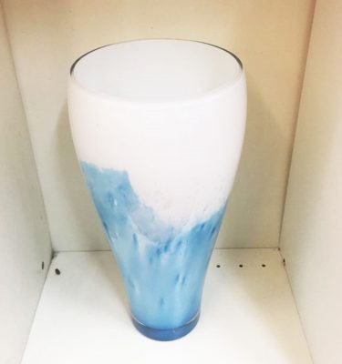 Blue + White Vase 35cm