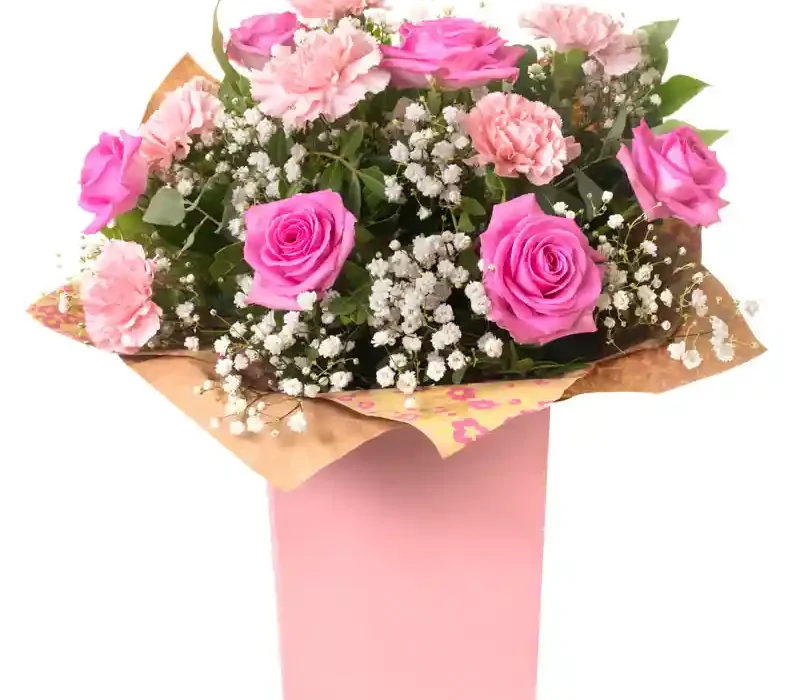Beautiful roses and romantic ruffles make the perfect Valentine's Day arrangement from SunFlorist and Events. Surprise your loved one with a stunning floral display that will make their heart skip a beat. Order now and show your love with a touch of elegance this Valentine's Day. #roses #Valentines #SunFlorist