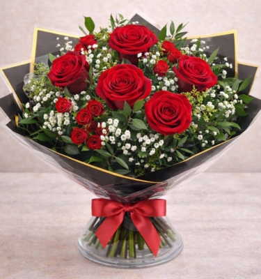 Classic Red Rose Bouquet