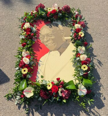 Funeral Flower Frame